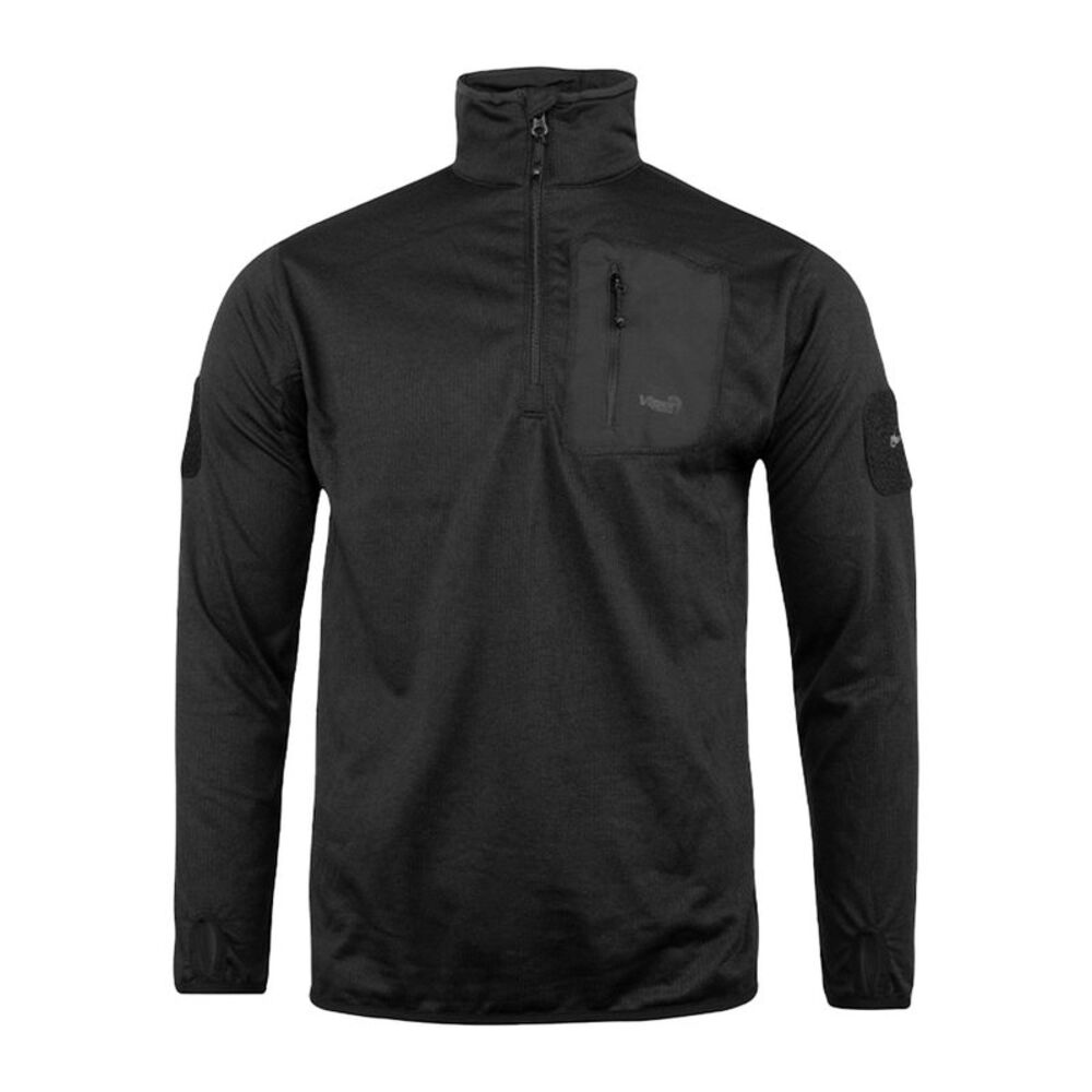 Viper Mens Technical Fleece Top / Black